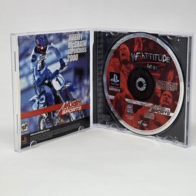 WWF Attitude (PlayStation 1 PS1) CIB COMPLETE & TESTED