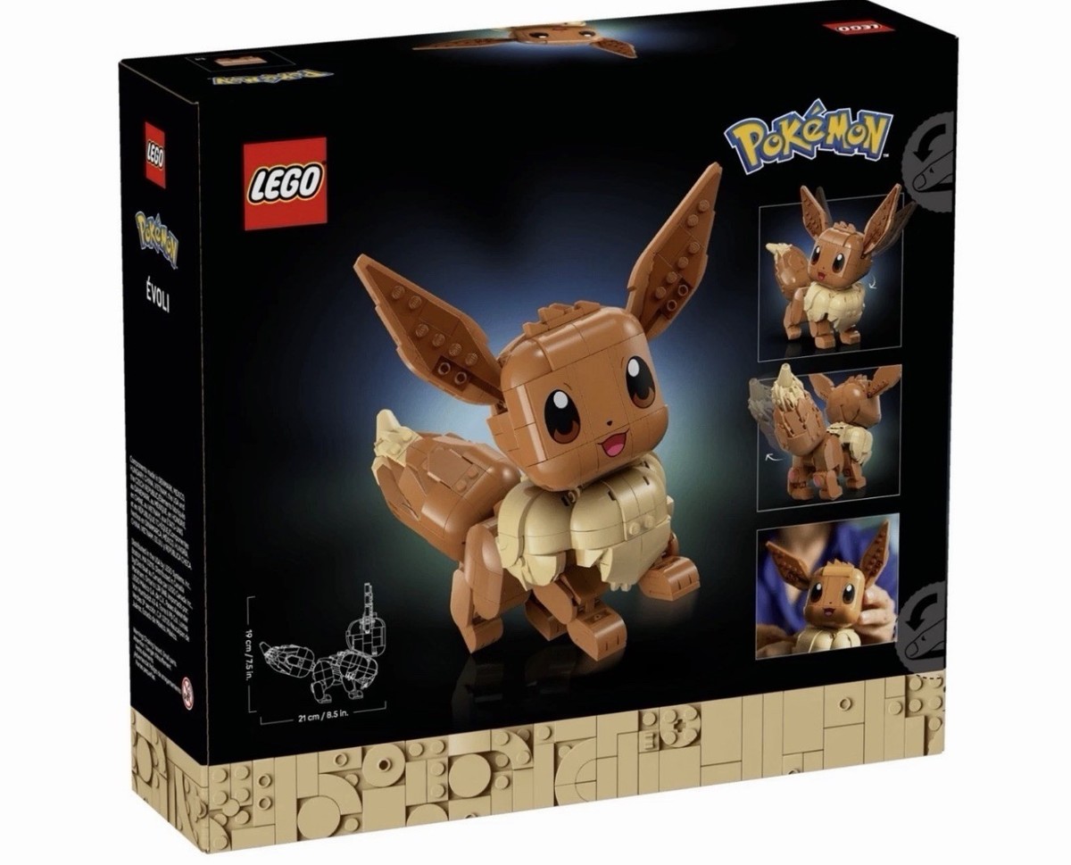 LEGO Pokemon Eevee #72151 (587 Pieces) 2026 New Sealed | eBay