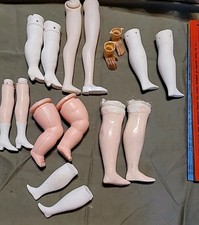 Vintage Doll Replacement Parts Arms  Legs   Mixed Bisque Porcelain Doll Making