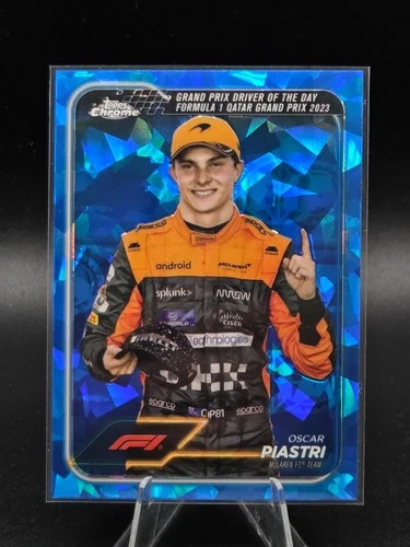 2024 Topps Chrome Sapphire Formula 1 F1 Oscar Piastri #175
