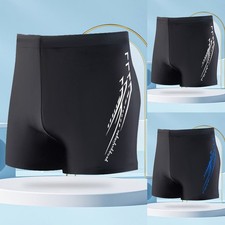 Men's Athletic Swim Trunks with Elastic Waist Quick Dry Print for Water Sports