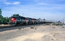 Original Railway Slide: SP 9756/87/74 to Roseville CA USA 04/10/1996    54/215/4