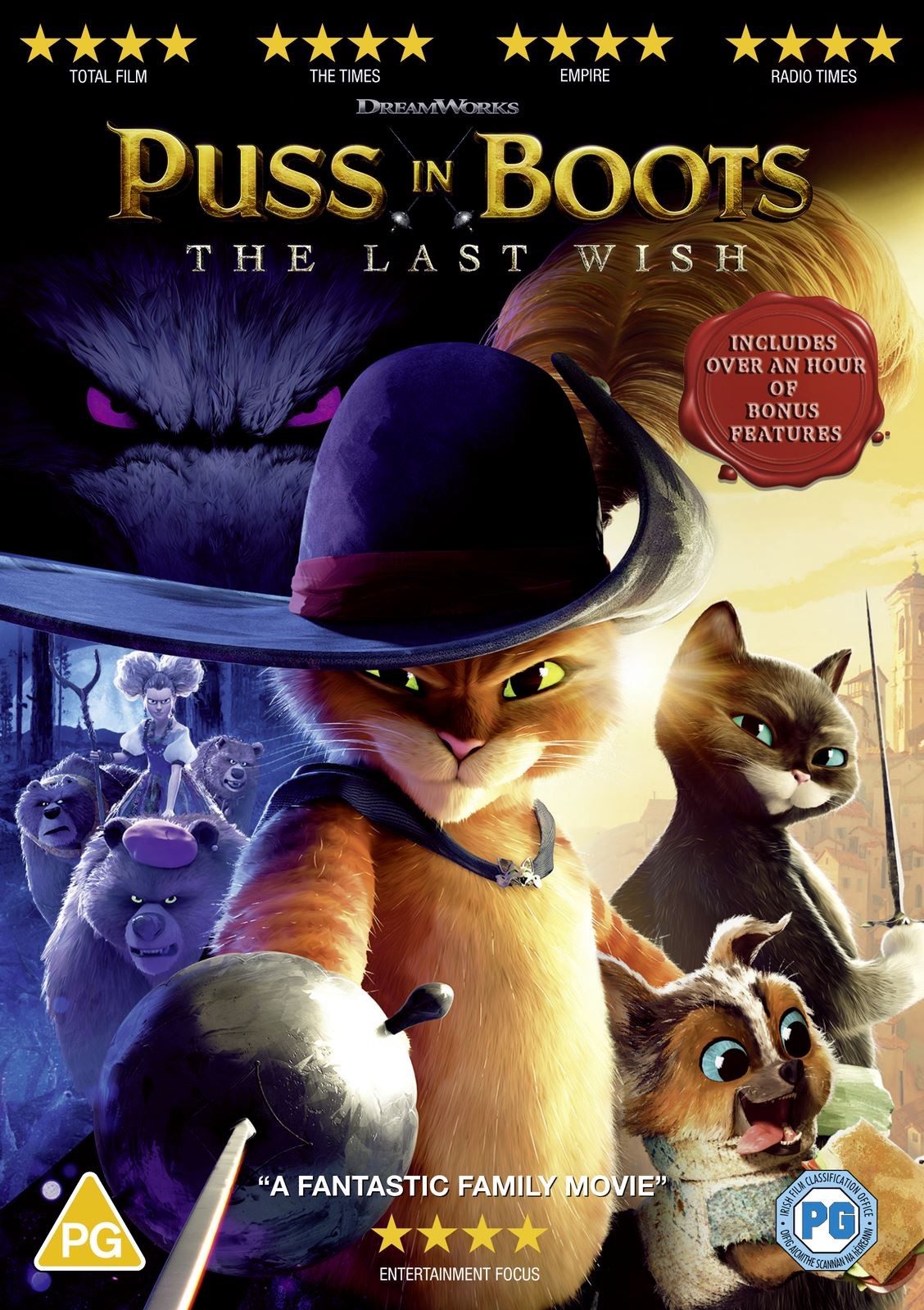 Puss in Boots: The Last Wish [PG] DVD