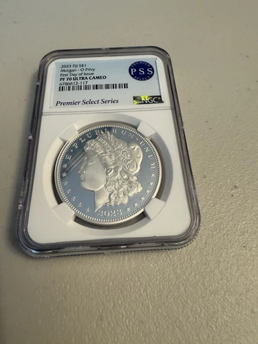 2023 Fiji Morgan O Privy NGC PF70 Ultra Cameo PSS PREMIER SELECT FIRST DAY
