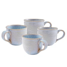 Portmeirion Minerals Mug, Set of 4 - Aquamarine
