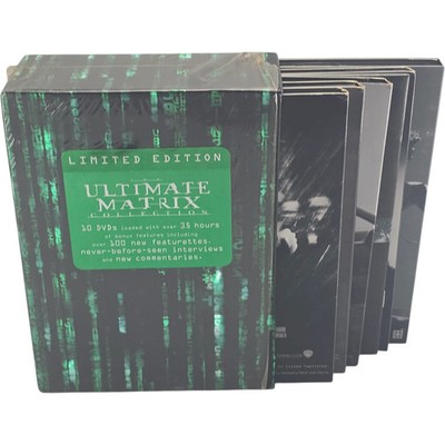 The Ultimate Matrix Collection 10 x DVD Keanu Reeves, 4 Filme Zone 1 US Import