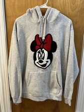Minnie Mouse Sweatshirt XXL Pullover With Pouch Official Disney Merch