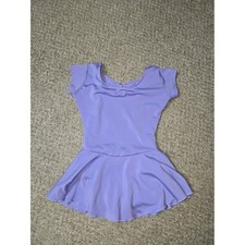 Eurotard Girl's Ballet Lilac Short Sleeve Leotard Size Medium