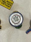 United States Army Retired War Veteran Vietnam Various Lapel Pins Lot of 6 — photo 2