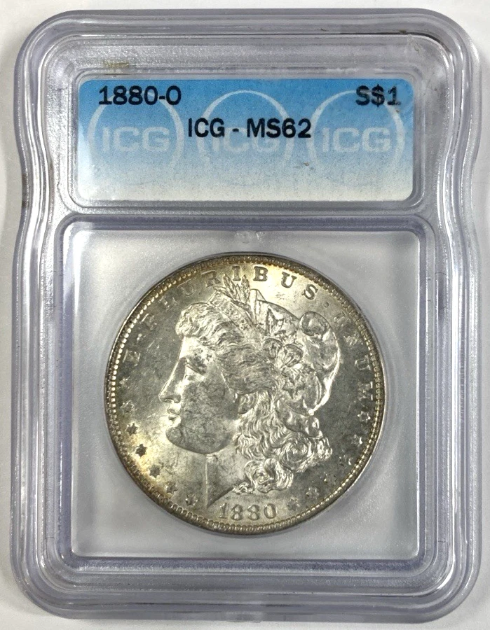 Silver ICG Grade MS 62 Morgan US Dollars (1878-1921) for sale | eBay
