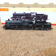 HORNBY RAILWAYS OO GAUGE R2714 BR STANDARD CLASS 4 BLACK LIVERY 75005 REFINISHED