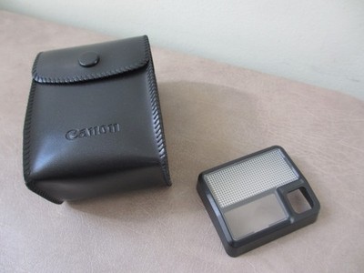 Vintage Canon 277T Speedlight Diffuser Flash Cover with Flash Case - No Flash