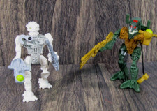 2 Lego Bionicle 2006 McDonalds Happy Meal Toys Lot Figures Collectible