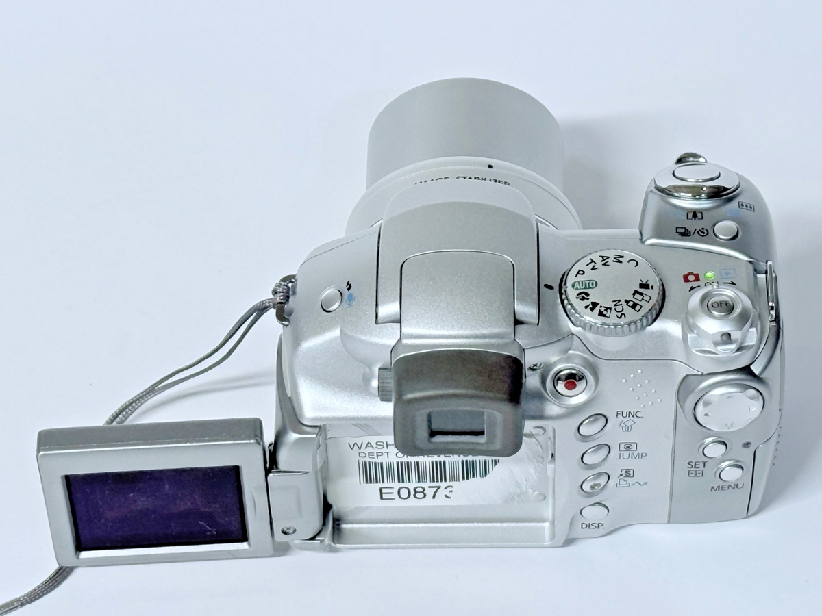 Canon PowerShot S2 IS 5.0MP Silver Digital Camera 12x Zoom- Tested