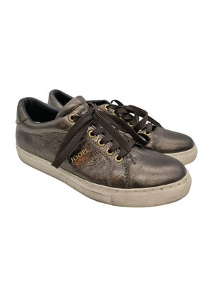 JOOP! Schnürsneaker Damen Sneaker Gr. DE 39 silberfarben Casual-Look