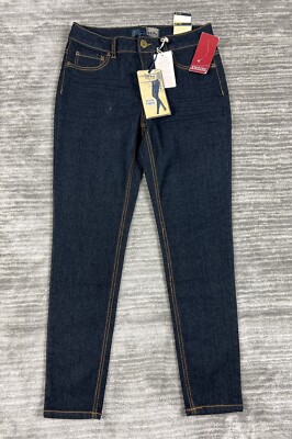 Beau Jeans Womens 8P Blue Dark Wash On & Go Leggings Jegging