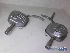 Auspuffset Endtopf li+re für Volvo V 70 III 2.4 D D5 151KW 2009-|R-Design Duplex