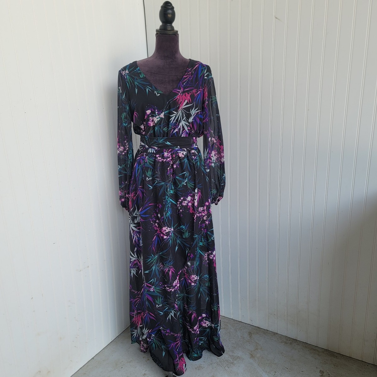 open lace back dress Draper James Womens Katie Midi Dress, XS, Women's, Purple main image 1