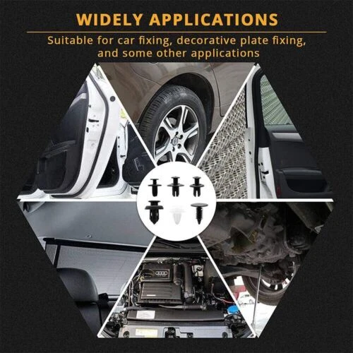 For Chevy GM 100 x Box Set Bumper Fender Liner Push Type Retainer Clips 6 sizes - Bild 9 von 12