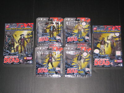 The Walking Dead – Pack De 2 Figurines Rick Grimes & Michonne Black & White – AMC