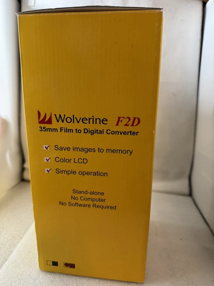 Wolverine F2D 35mm Film to Digital Converter Stand Alone No Software Needed - Image 3 of 4