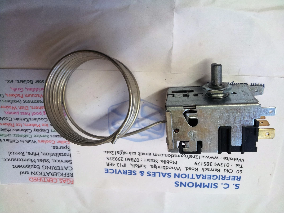 THERMOSTAT DANFOSS 077B0007 £36: BRAND NEW FITS WILLIAMS CHILLERS | eBay