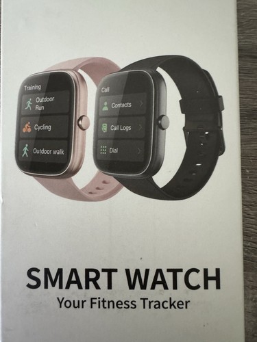 Smart Watch Fitness Tracker Touch Screen Heart Rate Exercise Black Color - Picture 17 of 18