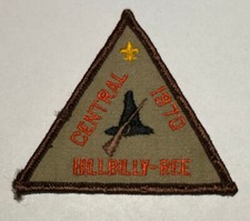 1970 Central Hilbilly-Ree OREE   Patch Boy Scout TK0
