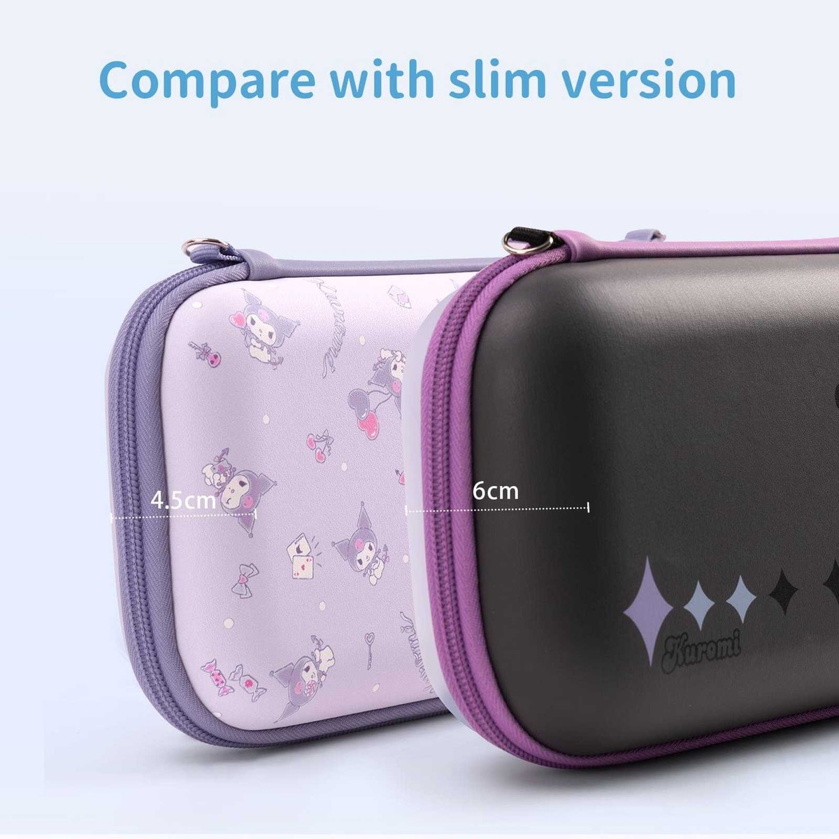 GARNiDELiA カミサマ　ポーチ　パスケース 美依礼芽 GeekShare X Sanrio Carrying Case for Nintendo Switch / OLED Kuromi