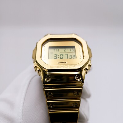 CASIO G-SHOCK GM-5600YMG-9JF Gold Men's Watch New in Box | eBay
