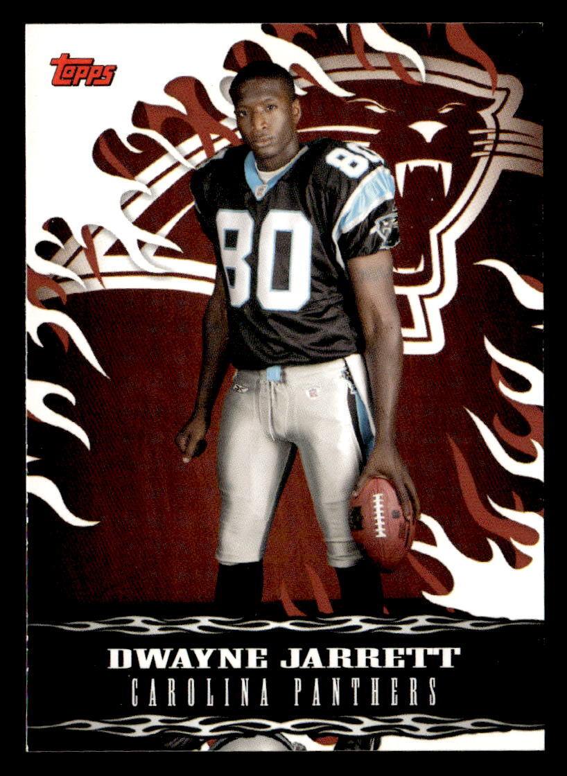 Dwayne Jarrett 2007 Topps Red Hot Rookies Card #9 Carolina Panthers