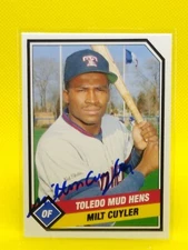 Milt Cuyler 1989 CMC #21 PERSONAL AUTOGRAPH