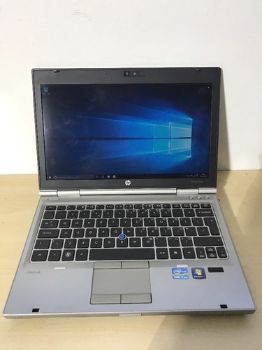 hp elitebook 2560p laptop core i7-2620m, 4gb ram, windows 10 pro