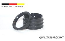 4x Zentrierring 76,0 x 66,6 mm RIAL ALUTEC ANZIO MERCEDES BENZ AUDI BMW Hubring