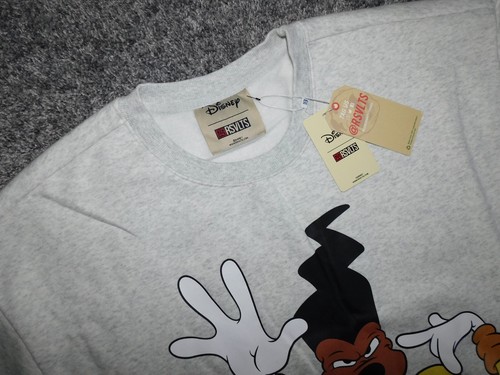 RSVLTS Para hombres Disney's A Goofy Película "Powerline" Sudadera Cuello Redondo NUEVA Talla 2XL - Imagen 2 de 5