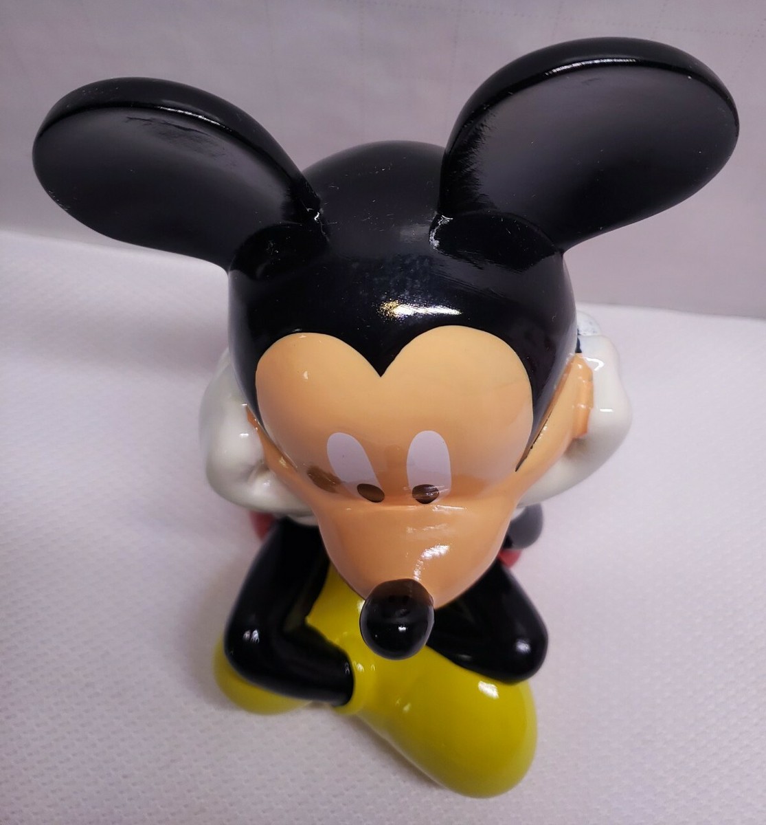 RETRO DISNEY MICKEY MOUSE CERAMIC COIN BANK | eBay