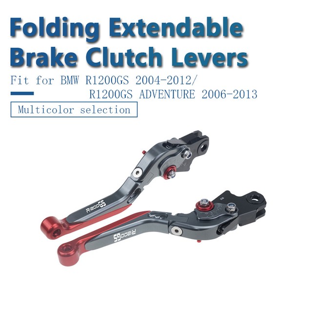 Folding Extendable Brake Clutch Levers for BMW R1200GS / R1200GS ADV
