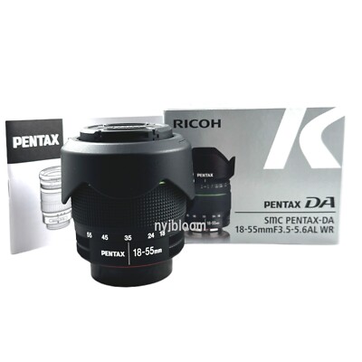 New smc PENTAX DA 18-55mm F3.5-5.6 AL WR Zoom Lens for K Mount APS 