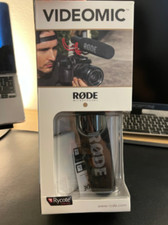 Rode VideoMic Camera-Mount Shotgun Microphone With Rycote Lyre Shock Mounting