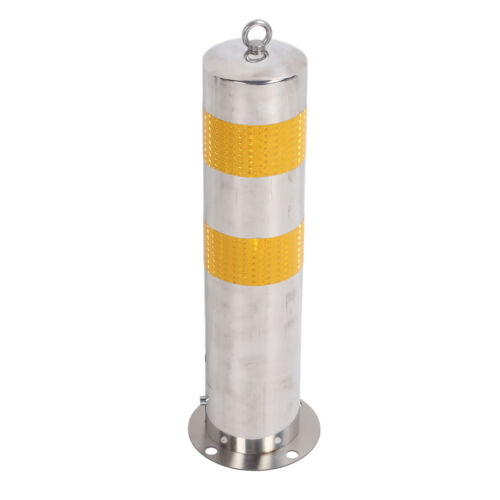Barrera de estacionamiento poste de bolardo de seguridad de acero inoxidable 55 cm barrera de pila de estacionamiento - Imagen 16 de 23