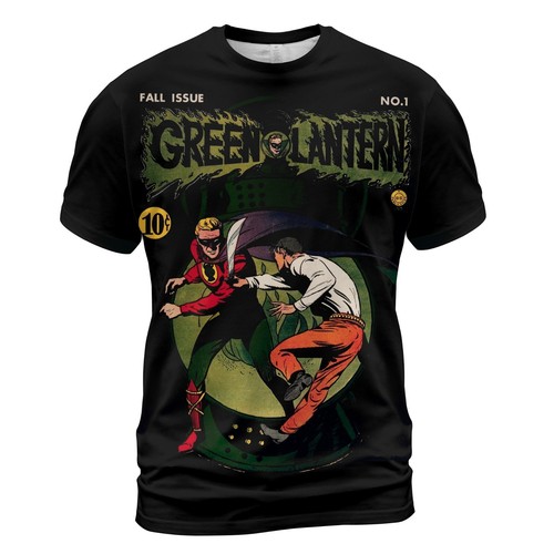 Green Lantern #1 (1941): Limited Edition T-Shirt – The Emerald Warrior!