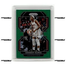 2022 Panini Prizm WNBA - Green Prizm #78 Kennedy Burke Rookie SP
