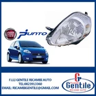 Fiat Grande Punto 2005 Headlight Projector H4 Right For Electric Adjustment