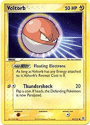 Pokemon EX Fire Red & Leaf Green  85/112 Voltorb Card 