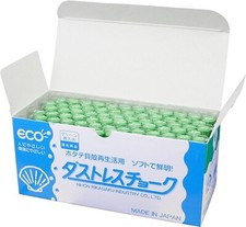 Nippon Rikagaku Industrial Dustless Chalk Blue 72pcs DCC-72-G Made in Japan New