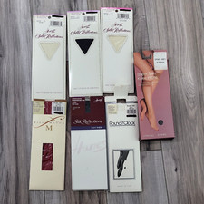 VTG NEW - Lot of 13- JCPenney Hanes Silk Reflections Etc KNEE HIGHS Pantyhose