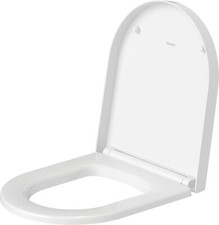Vivo Technologies Asiento De Inodoro De Cierre Suave, Ovalado, Negro, Estilo Moderno, Fácil De Limpiar Con Liberación Rápida, Instalación De Fijación Superior, Asiento De Inodoro Universal