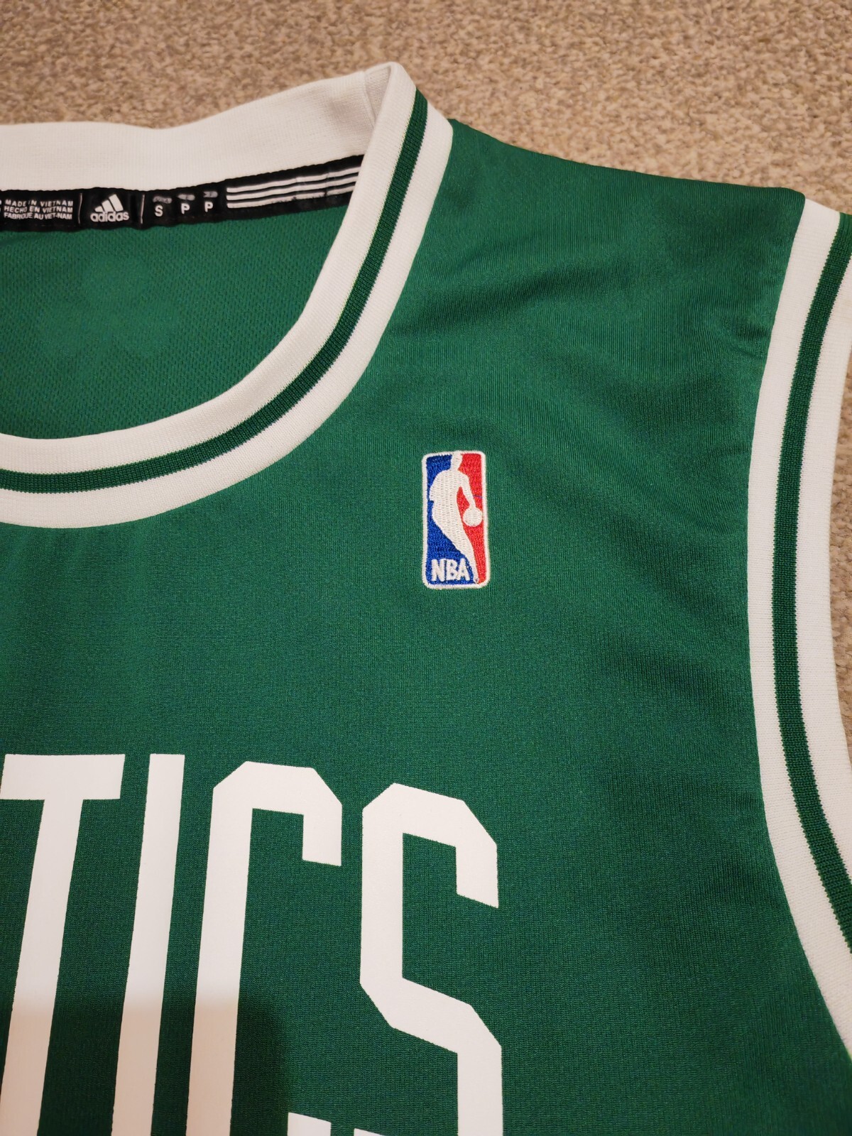 Adidas Boston Celtics NBA Basketball Jersey, 5 Green, Size S