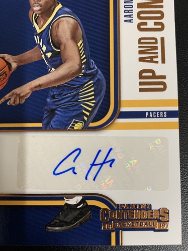 AARON HOLIDAY Contenders ROOKIE AUTO “Up And Coming “ SP Variation RC #'d/25 - Picture 5 of 10