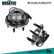Pair Front Wheel Bearing Hub Assembly For Cadillac Escalade Chevy Avalanche